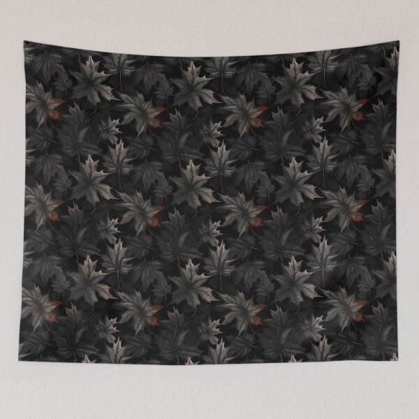 Item preview, Maple tree leaf in black colour  designed and sold by Trendy-Artistry.