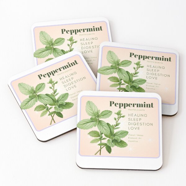 Item preview, Copy of Witches' Herbs Peppermint Luck Wealth and Love designed and sold by treasuresnoire.