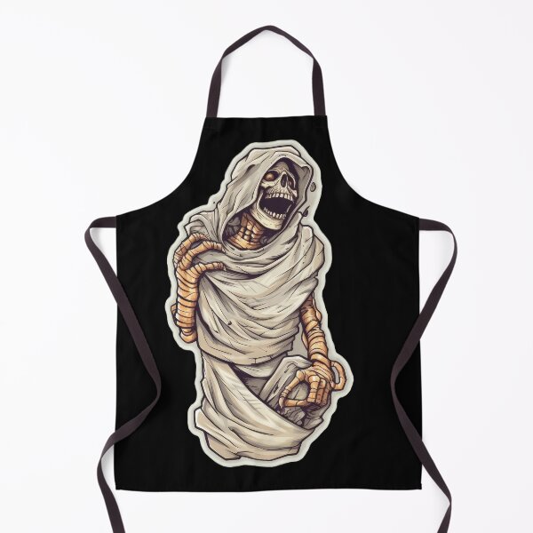Item preview, A scary Halloween mummy with a skull head designed and sold by Good Candy.