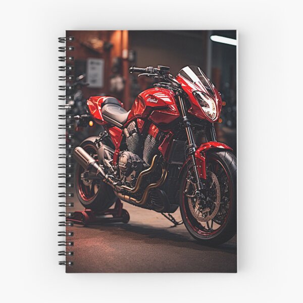 Item preview, "Stunning Red 1000cc Bigbike: Shining with Empowering Elegance" designed and sold by Best-Art-32.