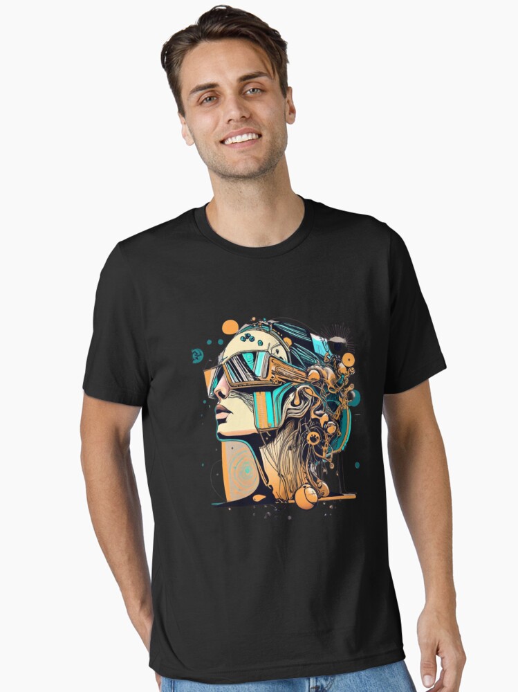 Thumbnail 2 of 7, Essential T-Shirt, minimalistic t-shirt design, designed and sold by zubiaqureshi.