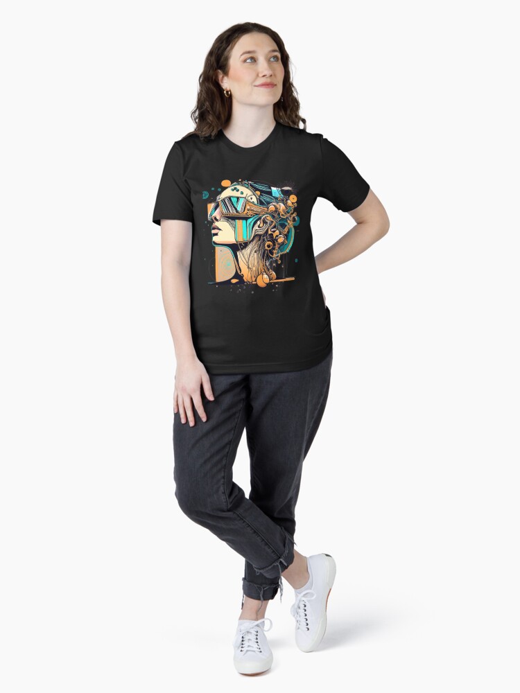 Thumbnail 4 of 7, Essential T-Shirt, minimalistic t-shirt design, designed and sold by zubiaqureshi.