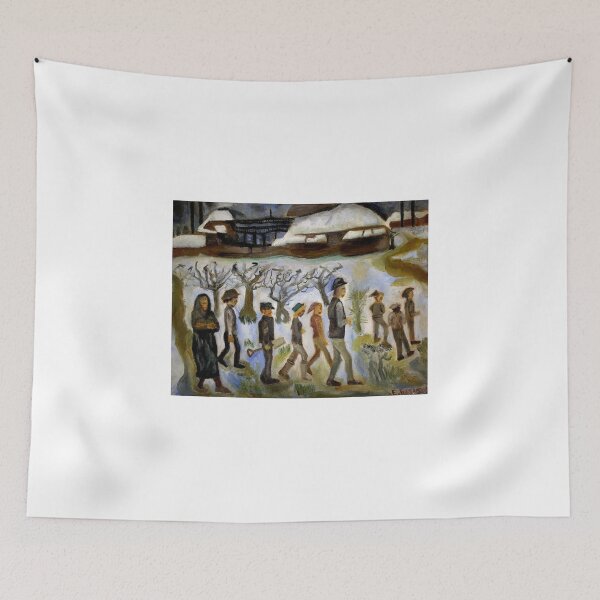 Item preview, "Miners" After Van Gogh designed and sold by HuzzaCreative.