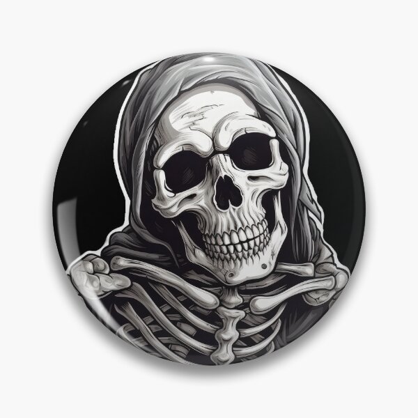 Item preview, A scary Halloween skeleton designed and sold by Good Candy.