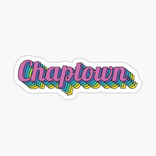 Chaptown - Rainbow Sticker