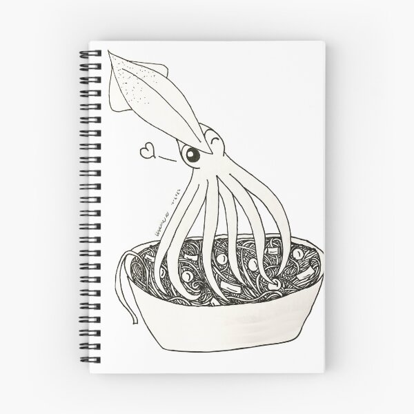 Item preview, Squid Ink Noodles designed and sold by Gryphongrl.