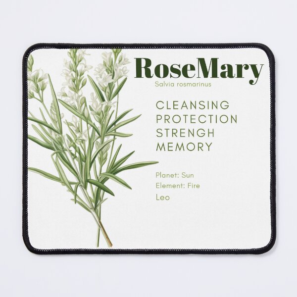 Item preview, Witches' Herbs Rosemary Luck Wealth and Love designed and sold by treasuresnoire.