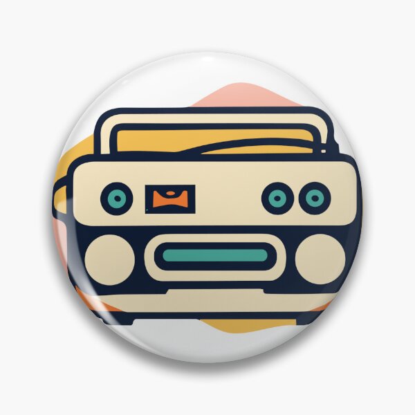 Item preview, Simple Vintage Boombox designed and sold by kittygorar.