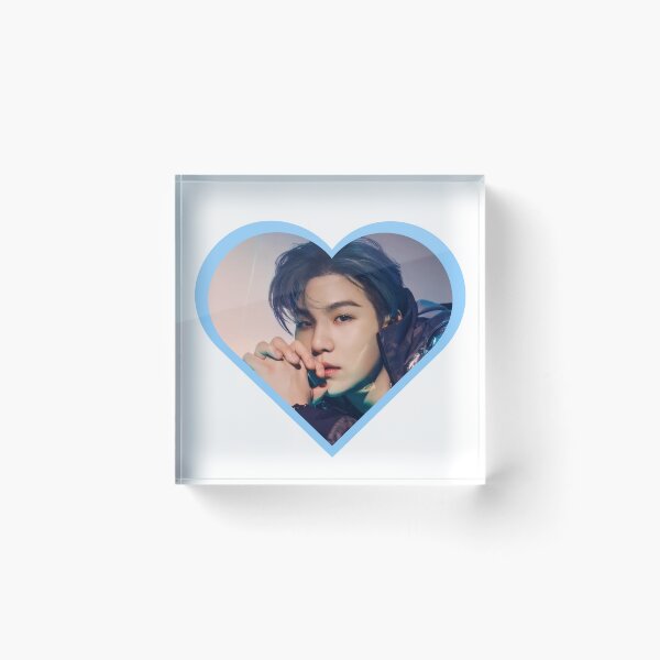 Item preview, Kpop Yoongi Suga Heart designed and sold by StarBunnyDesign.