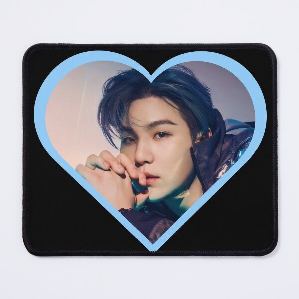 Item preview, Kpop Yoongi Suga Heart designed and sold by StarBunnyDesign.