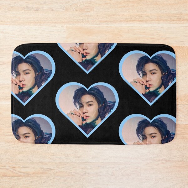 Item preview, Kpop Yoongi Suga Heart designed and sold by StarBunnyDesign.