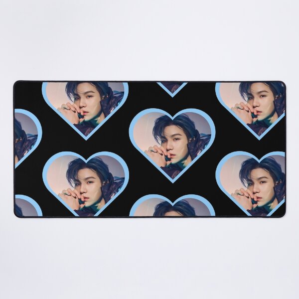 Item preview, Kpop Yoongi Suga Heart designed and sold by StarBunnyDesign.