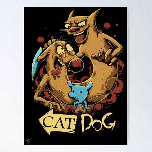 Catdog Cartoon Posters for Sale