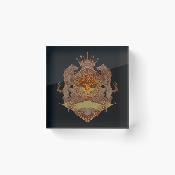 Item preview, Wolf Kingdom Illustration Logo  designed and sold by WOLForDEER.