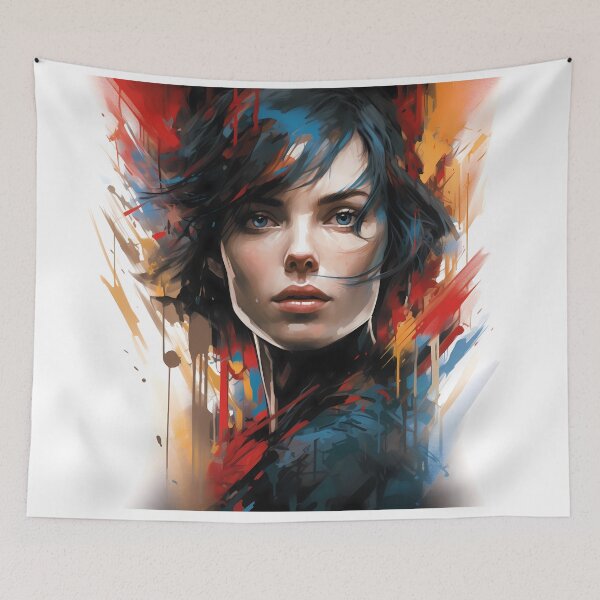 Item preview, "Katniss's Resolve: Cinematic Hyper-Realism" designed and sold by ChamounVisual.