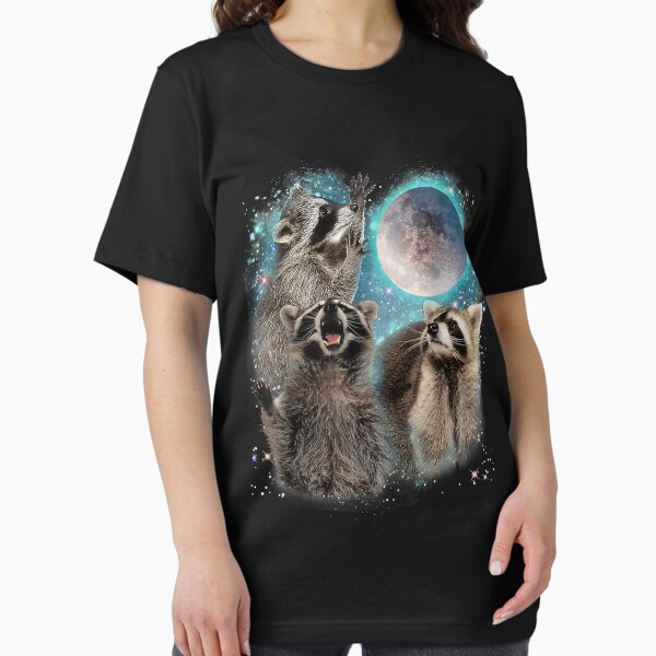 Artikel-Vorschau von Anarchy 3 Racoon Moon Heulender Waschbärenkopf Lustig, designt und verkauft von alexishubright.