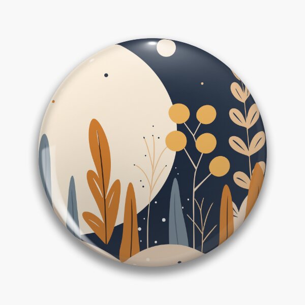 Artikelvorschau, Minimalistische Landschaft mit Pflanzen entworfen und verkauft von Barkozavr.