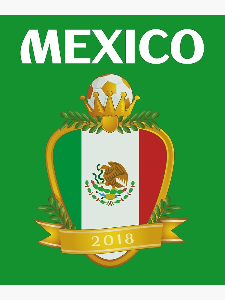 "Team Mexico Futbol Soccer El Tri" Poster by davidjo Redbubble