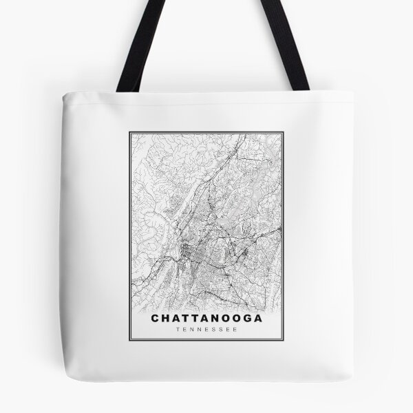 Item preview, Chattanooga Map designed and sold by Tamas Das.