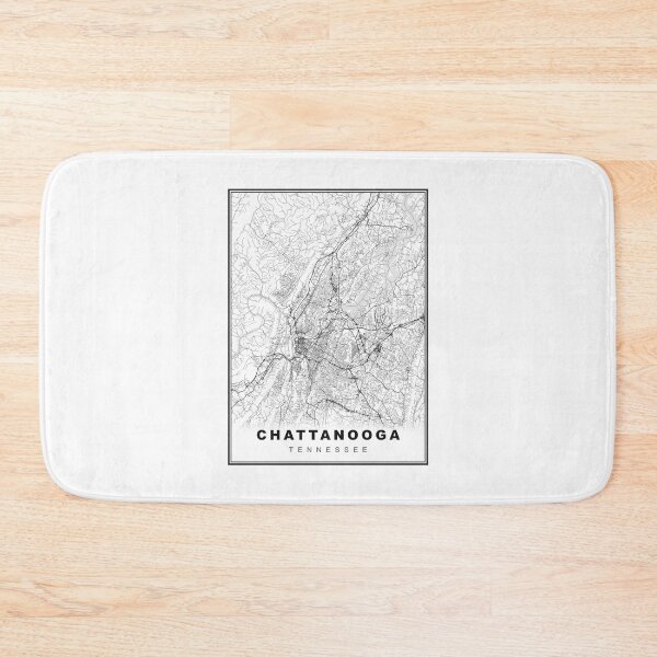 Item preview, Chattanooga Map designed and sold by Tamas Das.