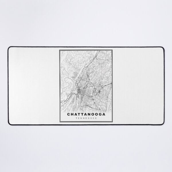 Item preview, Chattanooga Map designed and sold by Tamas Das.