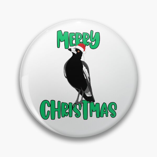 Item preview, Merry Christmas magpie designed and sold by aussiemaggieluv.