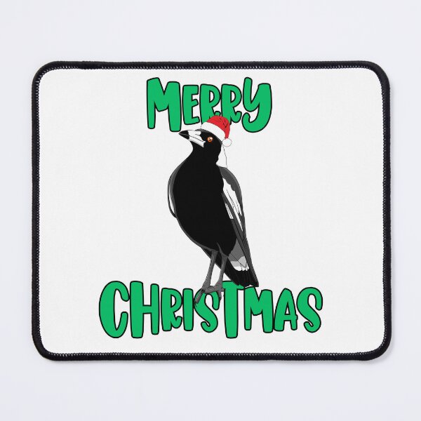 Item preview, Merry Christmas magpie designed and sold by aussiemaggieluv.