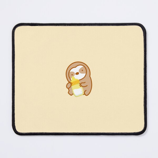 Item preview, Cute Yellow Baby Bottle Sloth designed and sold by theslothinme.