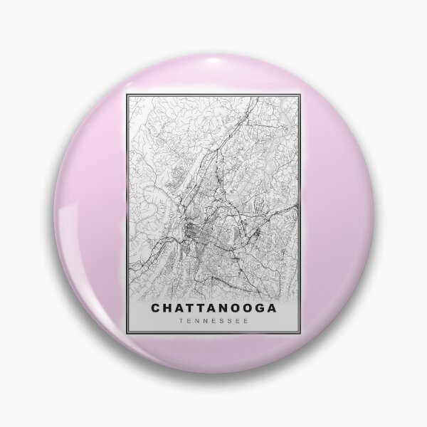 Item preview, Minimalist Chattanooga Map designed and sold by Tamas Das.
