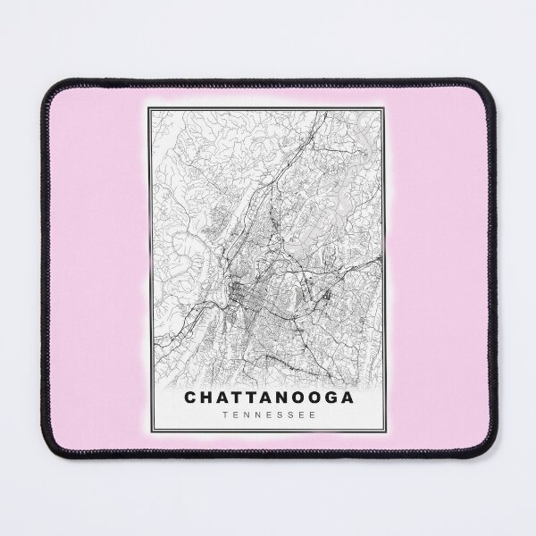 Item preview, Minimalist Chattanooga Map designed and sold by Tamas Das.