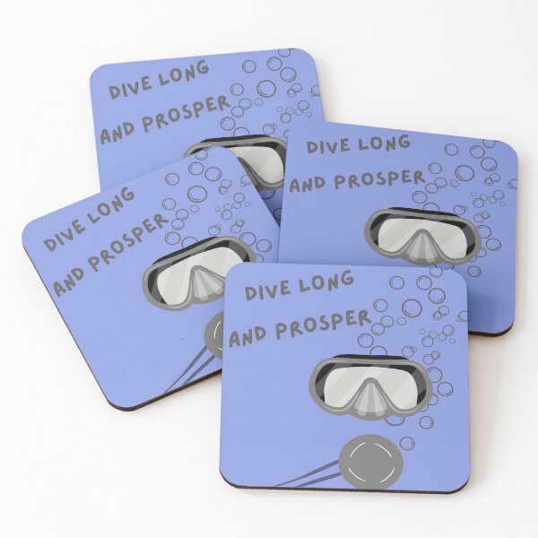 Item preview, Dive Long and Prosper scuba diver  designed and sold by Mandyg28.