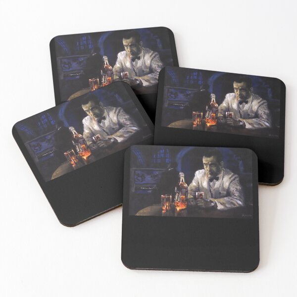 Item preview, Artwork inspired in Humphrey Bogart in Cásáblàncá designed and sold by AugustAgeless.