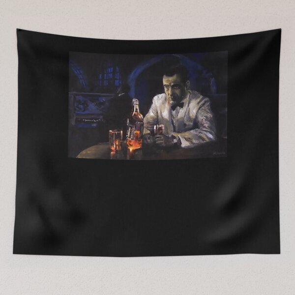 Item preview, Artwork inspired in Humphrey Bogart in Cásáblàncá designed and sold by AugustAgeless.