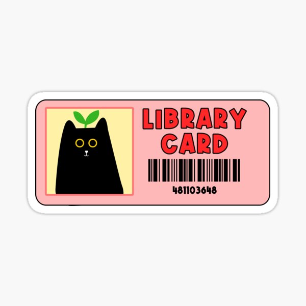 Item preview,  Library Card, designed and sold by Kavindo.