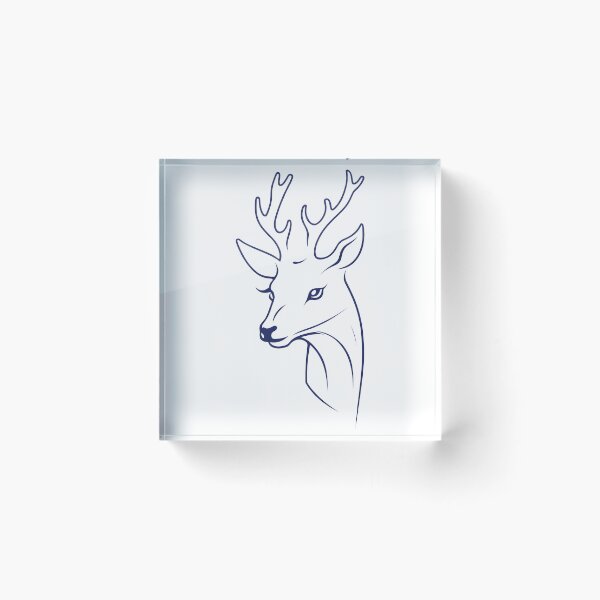 Item preview, Deer Head Sketch designed and sold by OrsonBrand.