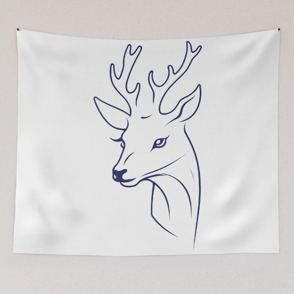 Item preview, Deer Head Sketch designed and sold by OrsonBrand.