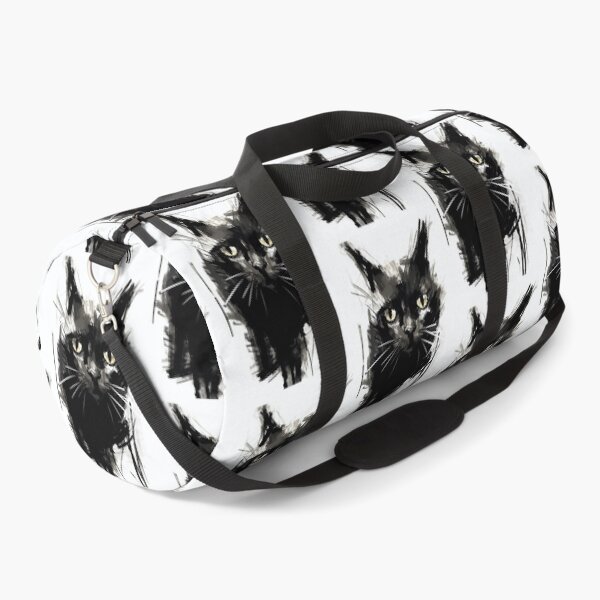 Item preview, Eccentric Cat: Unique Black and White Graphic designed and sold by Piotrek0001.