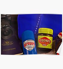 Aussie Travel Essentials Poster