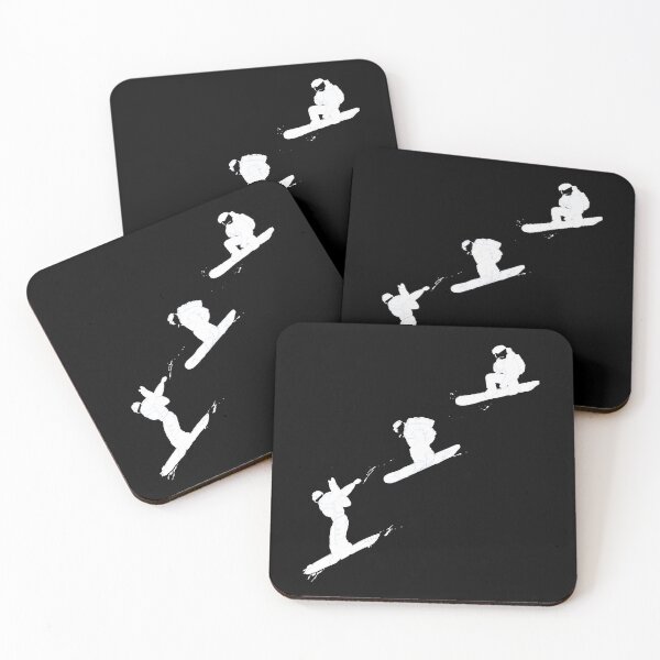 Item preview, Freestyle snowboarder in snow terrain park big air snowboard tricks  designed and sold by Artstastic.
