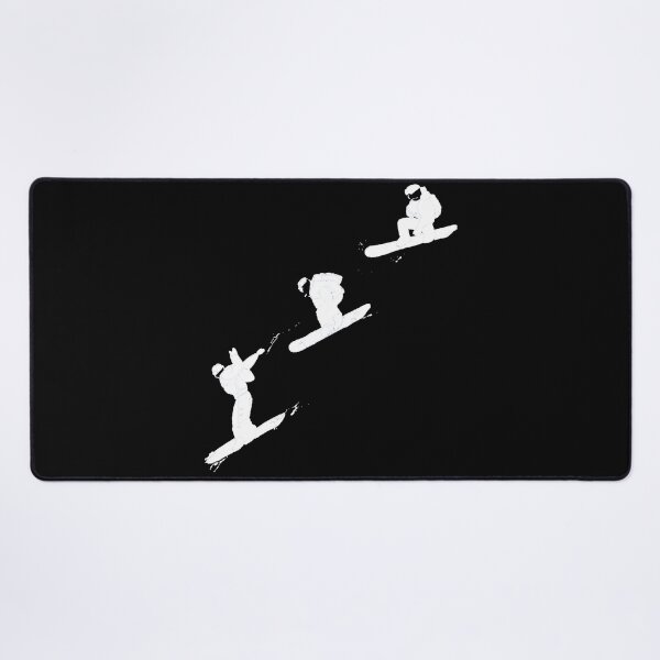 Item preview, Freestyle snowboarder in snow terrain park big air snowboard tricks  designed and sold by Artstastic.