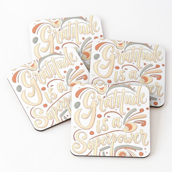 Item preview, Gratitude Is a Superpower  designed and sold by Cannanvisual7.