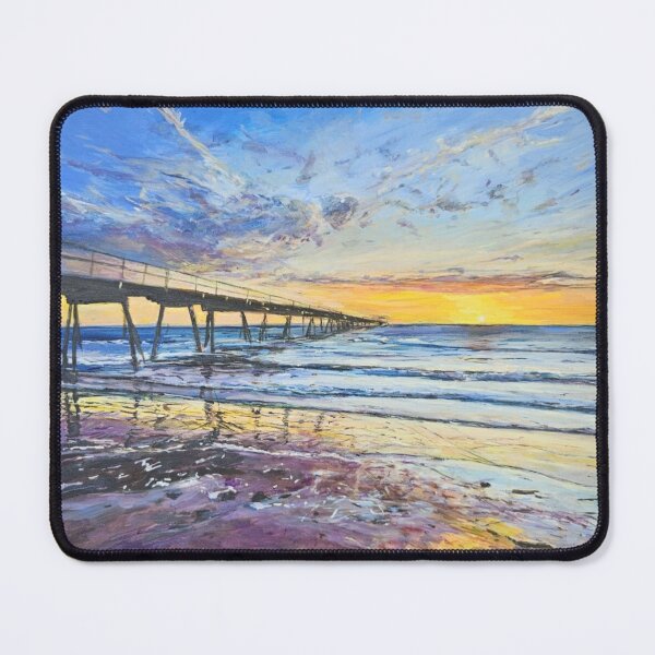 Item preview, Largs Bay at sunset designed and sold by ChristineDavisArt.