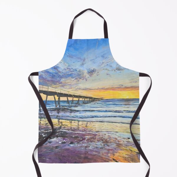 Item preview, Largs Bay at sunset designed and sold by ChristineDavisArt.