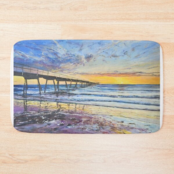 Item preview, Largs Bay at sunset designed and sold by ChristineDavisArt.