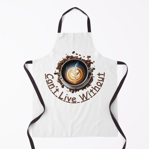 Item preview, Coffee Sticker, can't live without designed and sold by Printifacts.