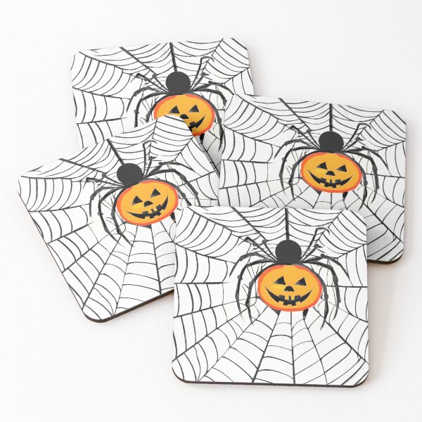 Item preview, Halloween pumpkin spider designed and sold by violethue.