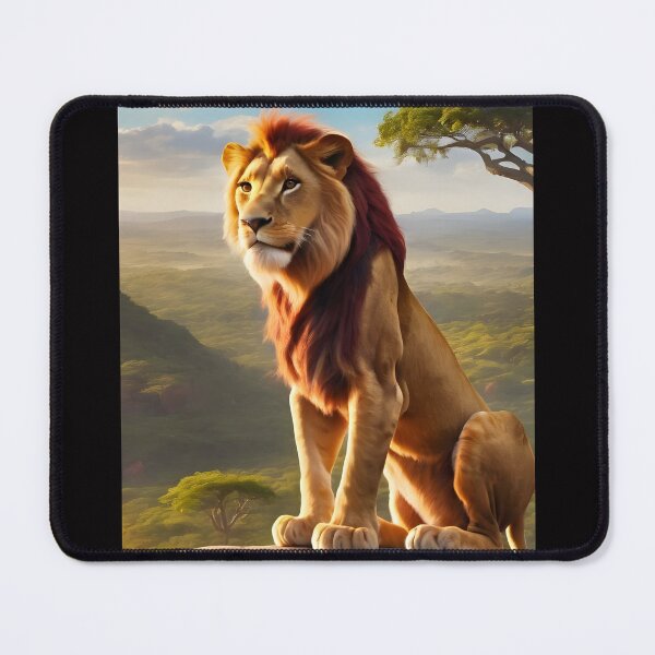 Item preview, King Lion Sitting on Rock designed and sold by Zvezdas1991.