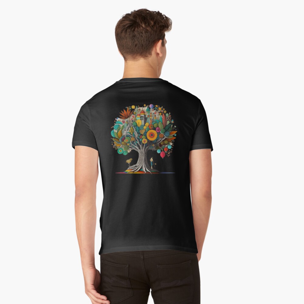 Item preview, V-Neck T-Shirt designed and sold by zubiaqureshi.