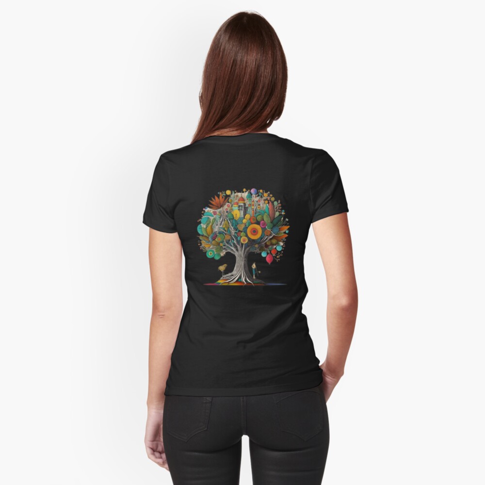 Item preview, Fitted T-Shirt designed and sold by zubiaqureshi.