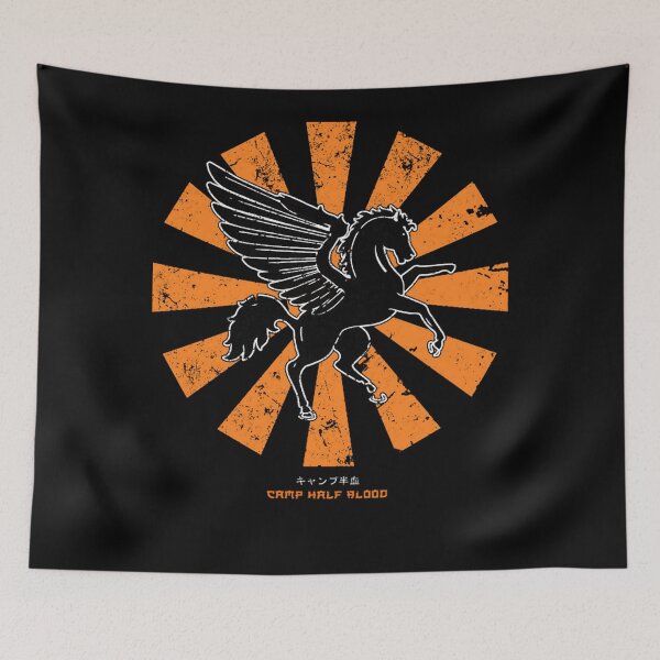 Item preview, Camp Half Blood Retro Japanese Percy movie jackson designed and sold by DropletsTessaF.